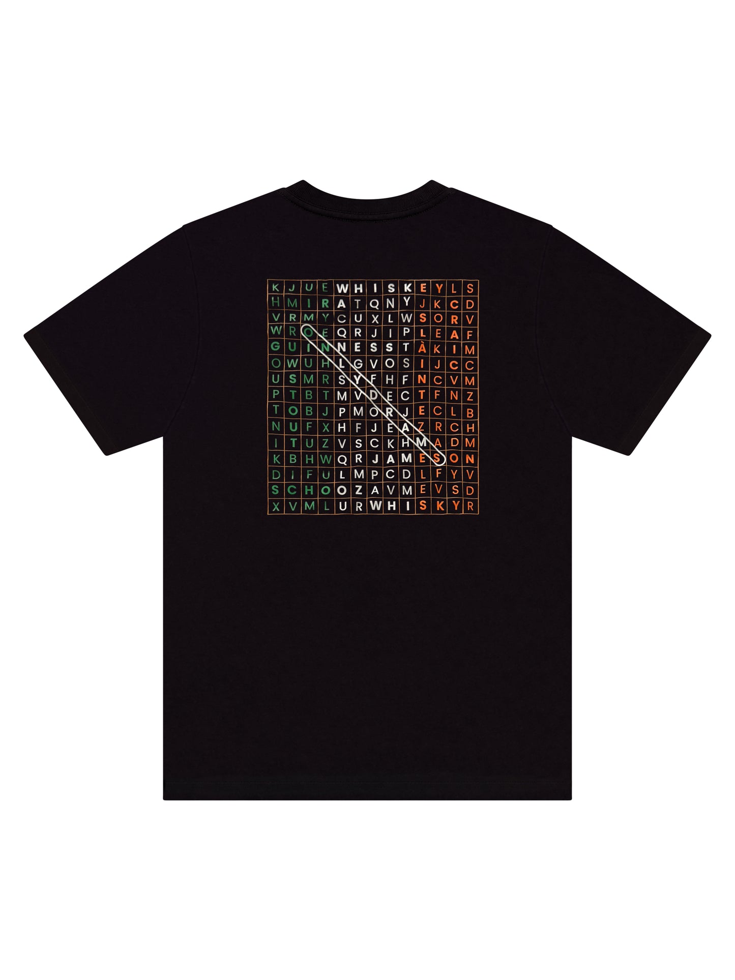ST PADDYS CROSS WORD TEE