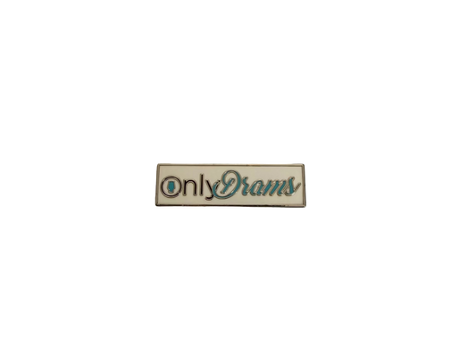 ONLYDRAMS MAGNETIC PIN (WHITE)
